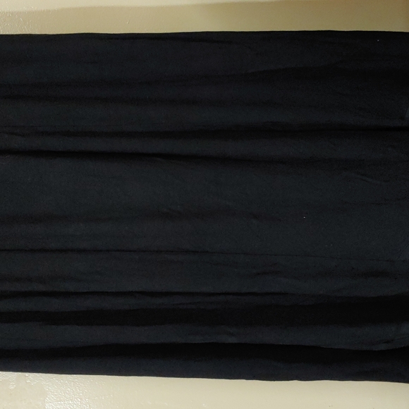 B Design Sheer Ruffle Bottom Long Skirt L - Picture 3 of 14